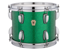 Load image into Gallery viewer, Ludwig Classic Maple Green Sparkle Fab 14x22_9x13_16x16 Drums Shells Pack | Made in the USA | NEW | Authorized Dealer