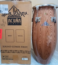 Load image into Gallery viewer, Gon Bops Alex Acuna Signature Natural Super Quinto 9.75" - NEW Authorized Dealer