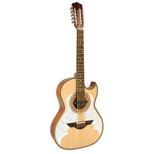 Load image into Gallery viewer, H Jimenez El Murcielago Acoustic/Electric Solid Spruce Top Bajo Quinto w/Pickup +Bag & Stand LBQ3E Authorized Dealer