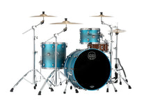 Load image into Gallery viewer, Mapex Saturn Evolution Hybrid Exotic Azure Burst Lacquer Powerhouse Rock Drums 24x14,13x9,16x16 Shell Pack Authorized Dealer