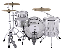 Load image into Gallery viewer, Ludwig *Pre-Order* Vistalite Clear Fab Kit 14x22/16x16/9x13 Acrylic Shell Pack Drums Set | Special Order | Authorized Dealer