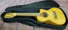 Load image into Gallery viewer, Lanikai 5-String Flame Maple Tenor Acoustic Electric Cutaway Ukulele | Free Bag | Authorized Dealer