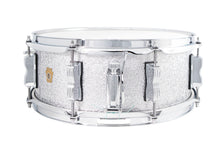 Load image into Gallery viewer, Ludwig Legacy Silver Sparkle Jazz Fest 5.5x14" Mahogany Snare Drum | NEW Authorized Dealer
