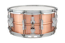 Load image into Gallery viewer, Ludwig Acro Series Copper 6.5"x14" 10-Twin Lug Seamless Shell Snare Drum LC654B | Authorized Dealer