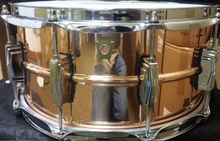 Load image into Gallery viewer, Ludwig Copper Phonic 6.5x14 Smooth Kit Snare Drum w/Imperial Lugs LC662 | NEW | Made in the USA | Authorized Dealer
