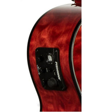 Load image into Gallery viewer, Lanikai Quilted Maple Red Stain Acoustic/Electric Tenor Ukulele | Free Case | NEW | Authorized Dealer