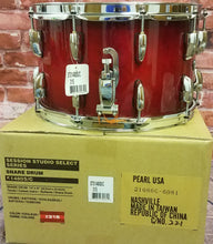 Load image into Gallery viewer, Pearl Session Studio Select Antique Crimson Burst 14x8" Snare Drum - NEW Authorized Dealer