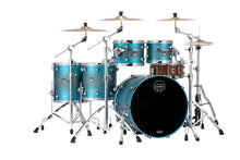 Load image into Gallery viewer, Mapex *Pre-Order* Saturn Evolution Workhorse Birch Exotic Azure Burst Lacquer Drums 22x18,10x8,12x9,14x14,16x16 Special Order Authorized Dealer