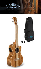 Load image into Gallery viewer, Lanikai All Solid Acacia Uke Acoustic/Electric Tenor Ukulele | Free Case | NEW Authorized Dealer
