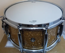 Load image into Gallery viewer, Pearl MCT Masters Complete 14x6.5 Bombay Gold Sparkle Snare Drum Special Order NEW Authorized Dealer