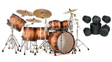 Load image into Gallery viewer, Mapex Black Panther Design Labs Versatus Peach Burl Burst 22x16/10x7/12x7.5/14x13/16x15/18x12 Drums