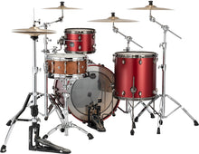 Load image into Gallery viewer, Mapex Saturn Evolution Hybrid Tuscan Red Lacquer Organic Rock 3pc Drum Set 22x16_12x8_16x16 Shell Pack Authorized Dealer