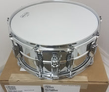 Load image into Gallery viewer, Ludwig *Pre-Order* Supraphonic 6.5x14" Smooth Chrome Snare Drum Imperial Lugs LM402 Made in the USA NEW Special Order Authorized Dealer