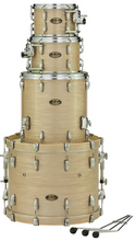 Load image into Gallery viewer, Pearl Masters Maple Gum Platinum Gold Oyster 22x16_10x7_12x8_16x16 Drums +Bags NEW Authorized Dealer