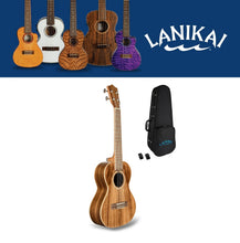 Load image into Gallery viewer, Lanikai All Solid Acacia Uke Tenor Ukulele | Free Case | NEW Authorized Dealer