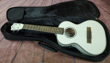 Load image into Gallery viewer, Lanikai Julia Michaels White Pearl Tenor Signature Acoustic/Electric Ukulele +Bag | Authorized Dealer