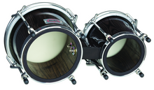 Load image into Gallery viewer, Gon Bops Alex Acuna Special Edition Bongos 7"/8.5" North American Ash Ebony Lacquer Authorized Dealer