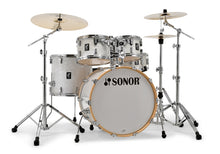 Load image into Gallery viewer, Sonor AQ2 White Marine Pearl STAGE 22x17_16x15_12x8_10x7_14x6 Drum Kit Shell Pack Authorized Dealer