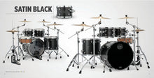 Load image into Gallery viewer, Mapex Saturn Satin Black Jazz Drum Set 20x16/10x7/12x8/14x14 4pc Shell Pack | Authorized Dealer