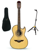 Load image into Gallery viewer, H. Jimenez Bajo Quinto El Estandar Solid Spruce Top LBQ1 +GigBag & Hercules Stand Authorized Dealer