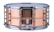 Load image into Gallery viewer, Ludwig Copperphonic 6.5x14" Smooth Shell Kit Copper Snare Drum Tube Lugs LC662T | NEW | Made in the USA | Authorized Dealer