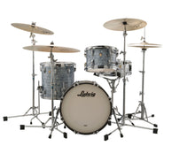 Load image into Gallery viewer, Ludwig *Pre-Order* Classic Maple Sky Blue Pearl Jazzette 3pc Kit 14x18_8x12_14x14 Drums Shells Made in the USA | Special Order | Authorized Dealer