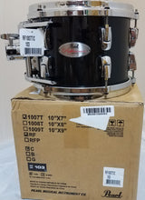 Load image into Gallery viewer, Pearl Pre-Order Reference 10x7" Piano Black Tom Drum w/Optimount WorldShip Special Order | Authorized Dealer