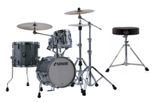 Load image into Gallery viewer, Sonor AQ2 Titanium Quartz Lacquer MARTINI 14x13, 13x12, 8x7, 12x5 Drums Shells Pack +Throne | Authorized Dealer