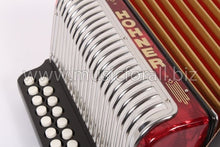 Load image into Gallery viewer, Hohner Erica GC Button Accordion for Cumbia, Folk, Morris/English Dance, Sea Shanties +FREE Straps!