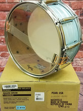Load image into Gallery viewer, Pearl Session Studio Select Ice Blue Oyster 14x6.5" Snare Drum Mahogany Shell | NEW Authorized Dealer