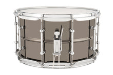 Load image into Gallery viewer, Ludwig Universal Metal 8x14" Black Brass Snare Drum w/Chrome-Plated Triple Flange Hoops Auth Dealer