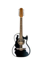 Load image into Gallery viewer, H Jimenez Bajo Quinto El Patron LBQ4EBT Acoustic/Electric Painted Black Top +GigBag & Stand Dealer