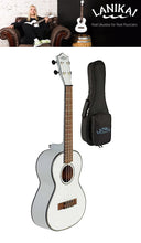 Load image into Gallery viewer, Lanikai Julia Michaels White Pearl Tenor Signature Acoustic Ukulele | +Uke Bag | Authorized Dealer