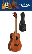 Load image into Gallery viewer, Lanikai Mahogany BASS Uke Acoustic/Electric Ukulele w/Fishman Classica II Preamp & Tuner Auth Dealer