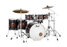 Load image into Gallery viewer, Pearl Decade Maple Satin Brown Burst 7pc 22/8/10/12/14/16/14 Drums Shell Pack NEW Authorized Dealer
