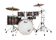 Load image into Gallery viewer, Pearl Decade Maple Satin Brown Burst 7pc 22/8/10/12/14/16/14 Drums Shell Pack NEW Authorized Dealer
