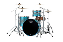 Load image into Gallery viewer, Mapex Saturn Evolution Hybrid Exotic Azure Burst Lacquer Powerhouse Rock Drums 24x14,13x9,16x16 Shell Pack Authorized Dealer