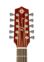 Load image into Gallery viewer, H Jimenez Bajo Quinto El Patron Solid Spruce Top Acoustic/Electric Transparent Red +GigBag & Stand Authorized Dealer