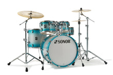 Load image into Gallery viewer, Sonor AQ2 Aqua Silver Lacquer STAGE Kit 22x17_16x15_12x8_10x7_14x6 Shell Pack Bags Authorized Dealer
