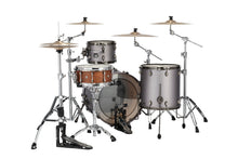 Load image into Gallery viewer, Mapex Saturn Evolution Hybrid Gun Metal Lacquer Organic Rock 3pc Drums Kit 22x16,12x8,16x16 Shell Pack Authorized Dealer