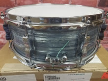 Load image into Gallery viewer, Ludwig *Pre-Order* Legacy Mahogany Reissue Vintage Blue Oyster Jazz Fest 5.5x14" Snare Drum Made in the USA NEW Special Order Authorized Dealer