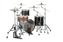 Load image into Gallery viewer, Mapex Saturn Evolution Hybrid Piano Black Lacquer Straight Ahead 3pc Kit Drums 20x16,12x8,14x14 Shell Pack Authorized Dealer