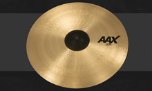 Load image into Gallery viewer, Sabian AAX 22" THIN RIDE Cymbal Natural Finish | Bundle & Save | Made in Canada | Authorized Dealer