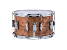 Load image into Gallery viewer, Ludwig Copperphonic 8x14" 10-Twin Lug Raw Finish Seamless Shell Snare Drum LC608R Made in the USA Authorized Dealer