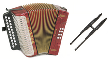 Load image into Gallery viewer, Hohner Erica GC Button Accordion for Cumbia, Folk, Morris/English Dance, Sea Shanties +FREE Straps!