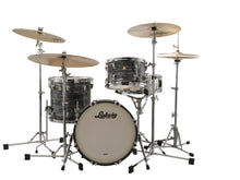Load image into Gallery viewer, Ludwig Classic Maple Vintage Black Oyster Jazzette 14x18_8x12_14x14 Drums Shell Pack | Authorized Dealer