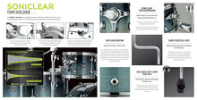 Load image into Gallery viewer, Mapex Saturn Scarlet Fade JAZZ Drum Set 20x16/10x7/12x8/14x14 4pc Shell Pack Authorized Dealer
