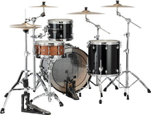 Load image into Gallery viewer, Mapex Saturn Evolution Hybrid Piano Black Lacquer Powerhouse Rock Drum Kit | 24x14,13x9,16x16 Shell Pack Authorized Dealer