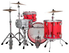 Load image into Gallery viewer, Ludwig Vistalite Pink Fab 14x22/16x16/9x13 Shell Pack Acrylic Kit Drum Set | NEW | Authorized Dealer