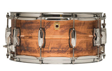 Load image into Gallery viewer, Ludwig *Pre-Order* 6.5x14" Copper Phonic Raw Patina Kit Snare Drum with Imperial Lugs LC663 | NEW | Made in the USA | Special Order | Authorized Dealer